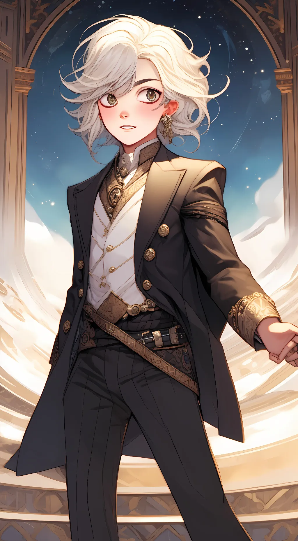 ai character: asher background