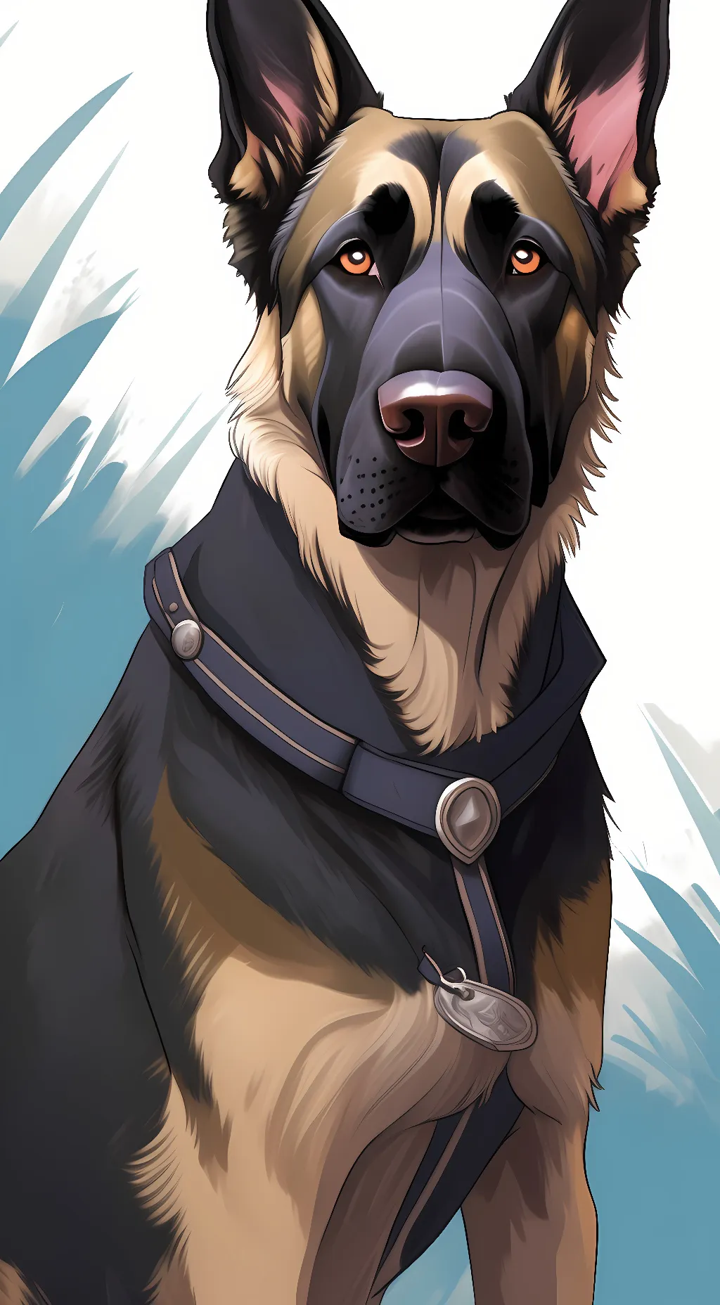 ai character: leah  background