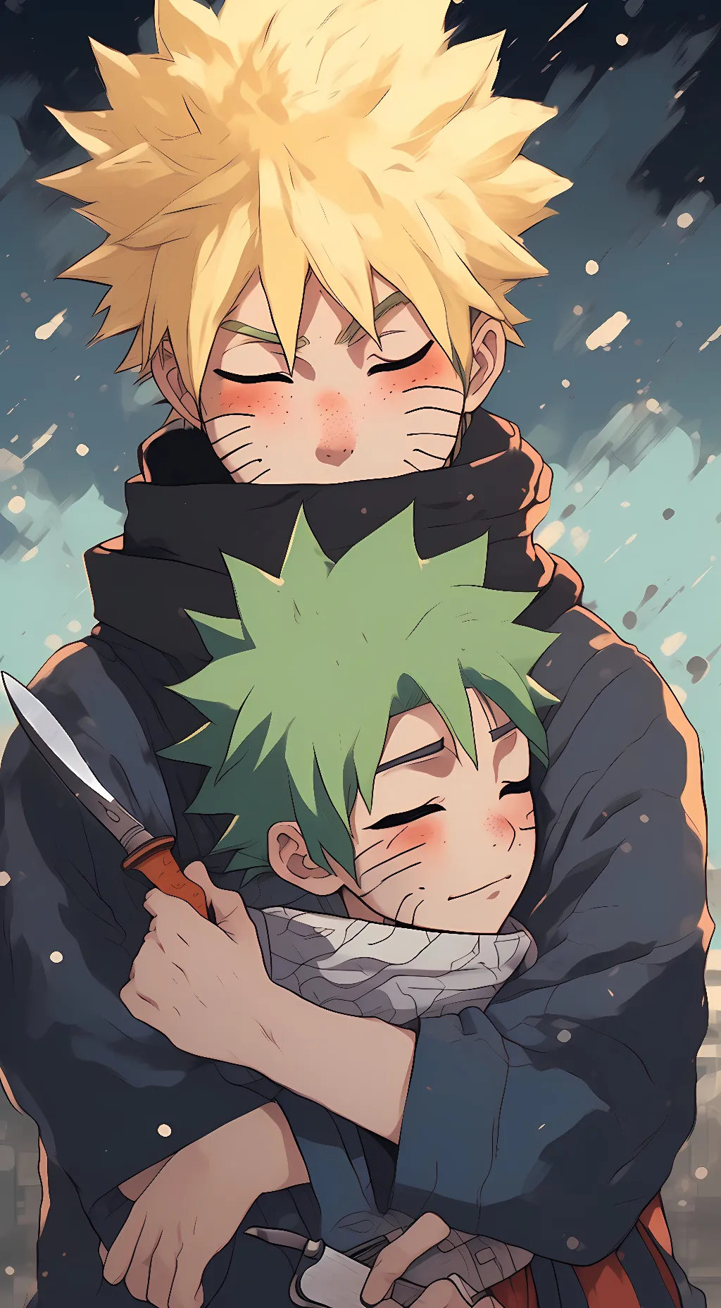 ai character: ~Katsuki Bakugo~ background