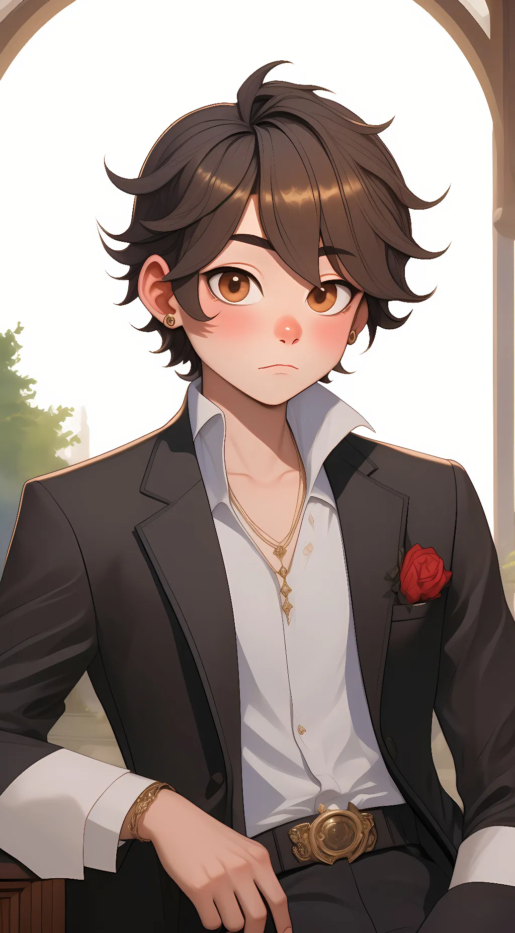 ai character: Gregory background