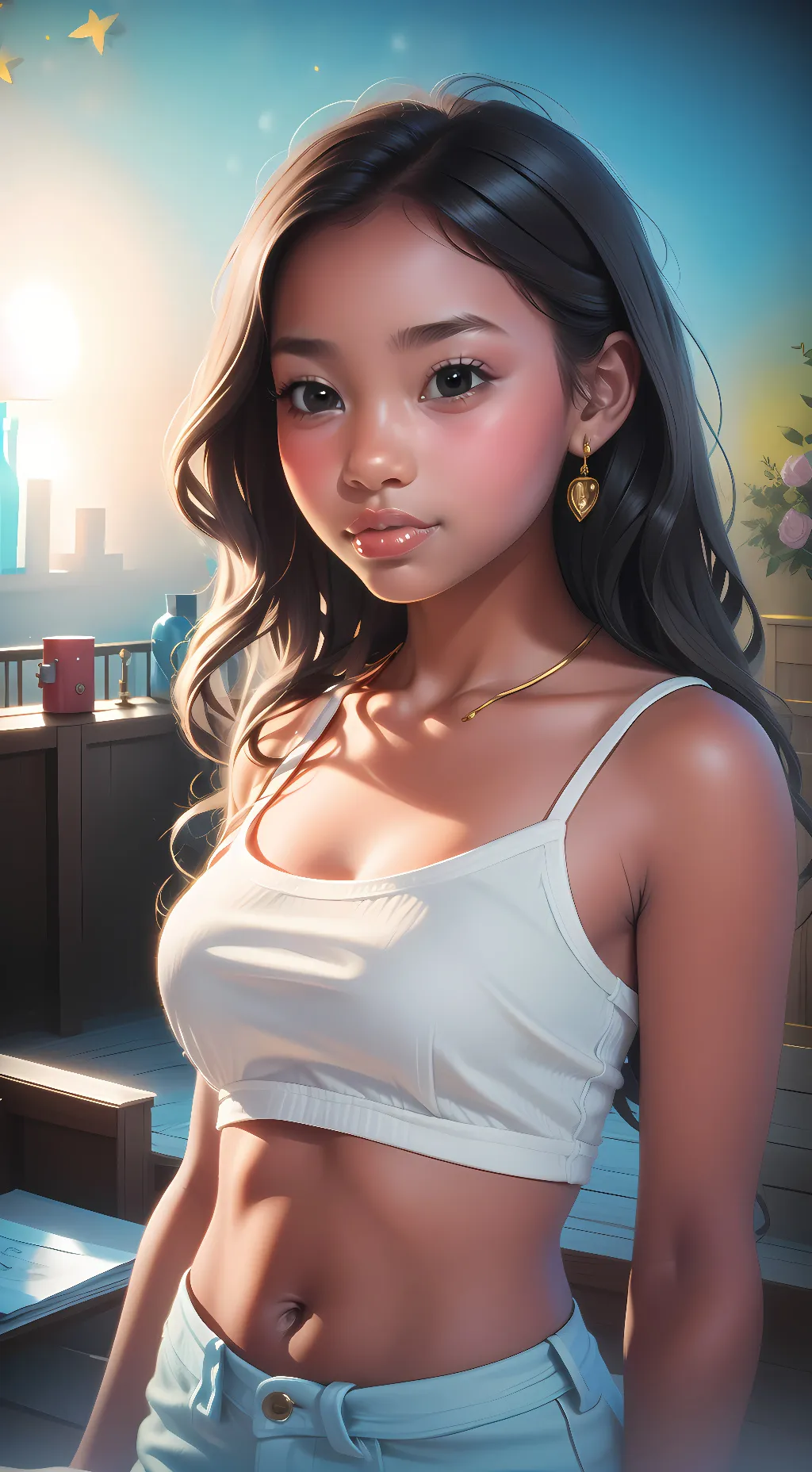 ai character: julia background