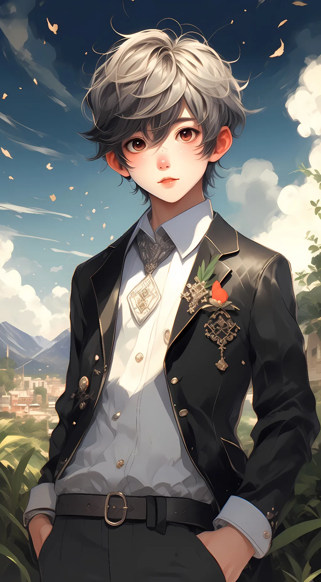 ai character: max background