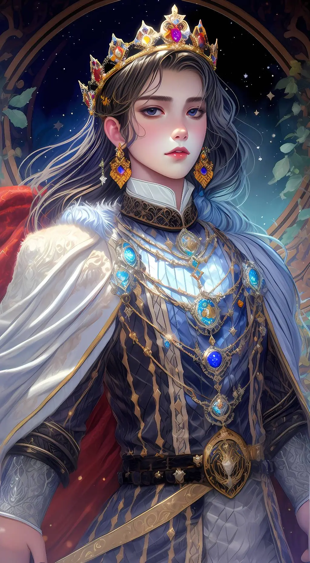 ai character: Leo background