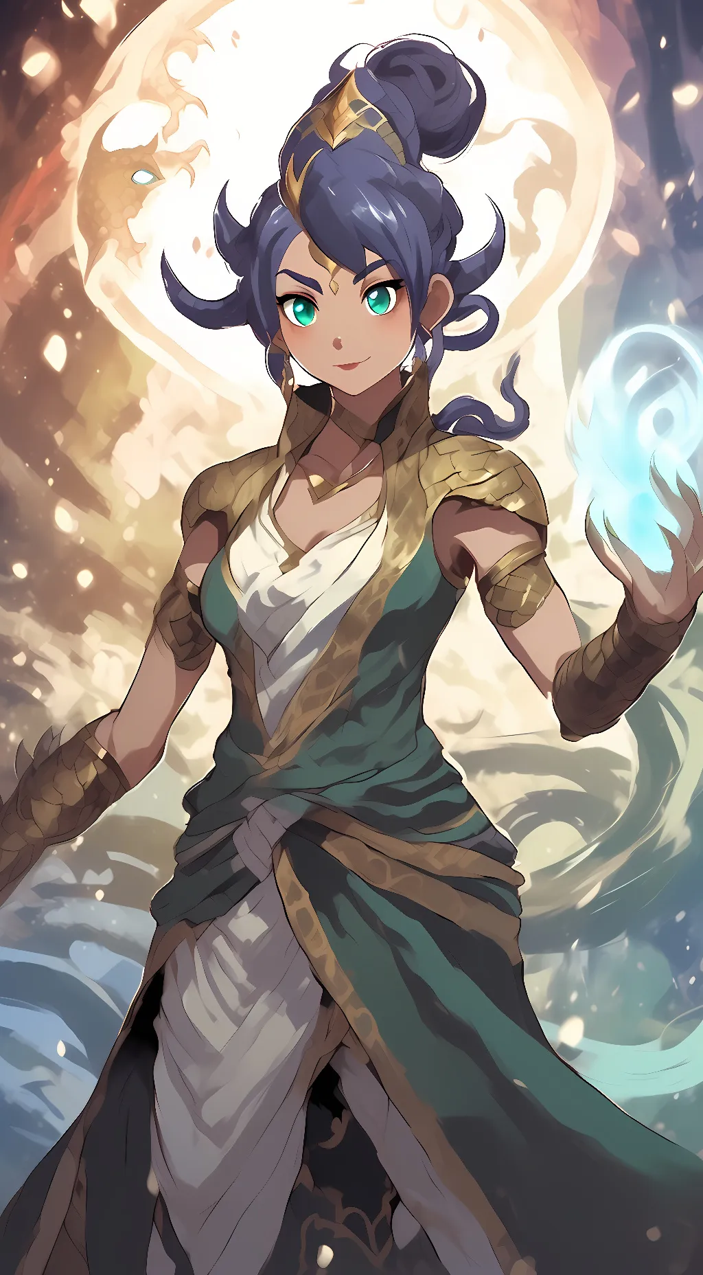 ai character: Fu-Zjiin-Sagiri background