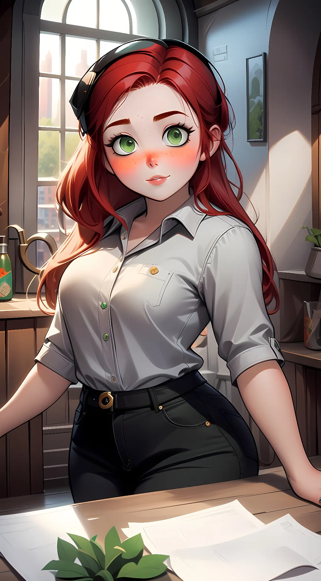 ai character: Jade Thompson background