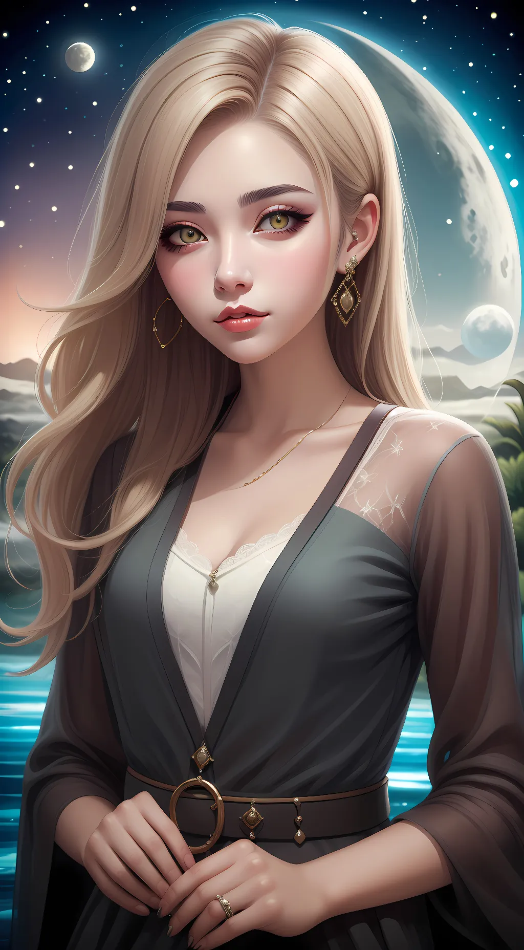 ai character: Isabella Light background