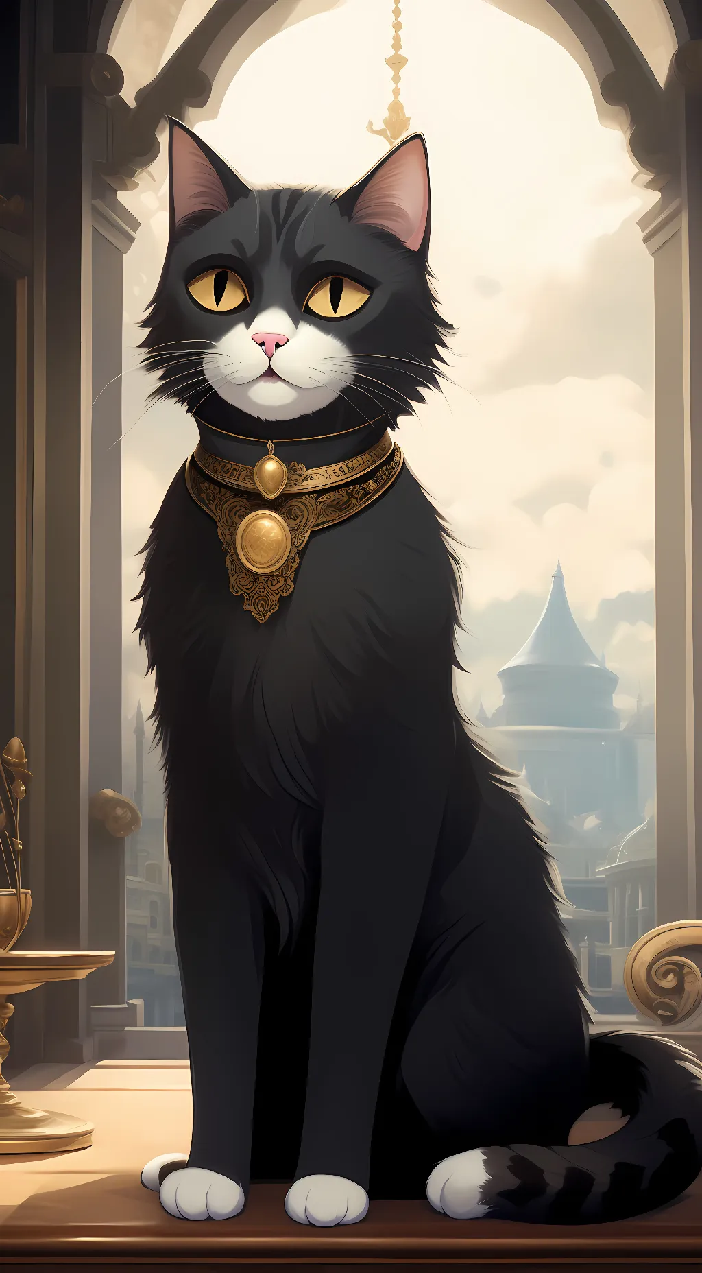 ai character: Mitzi background