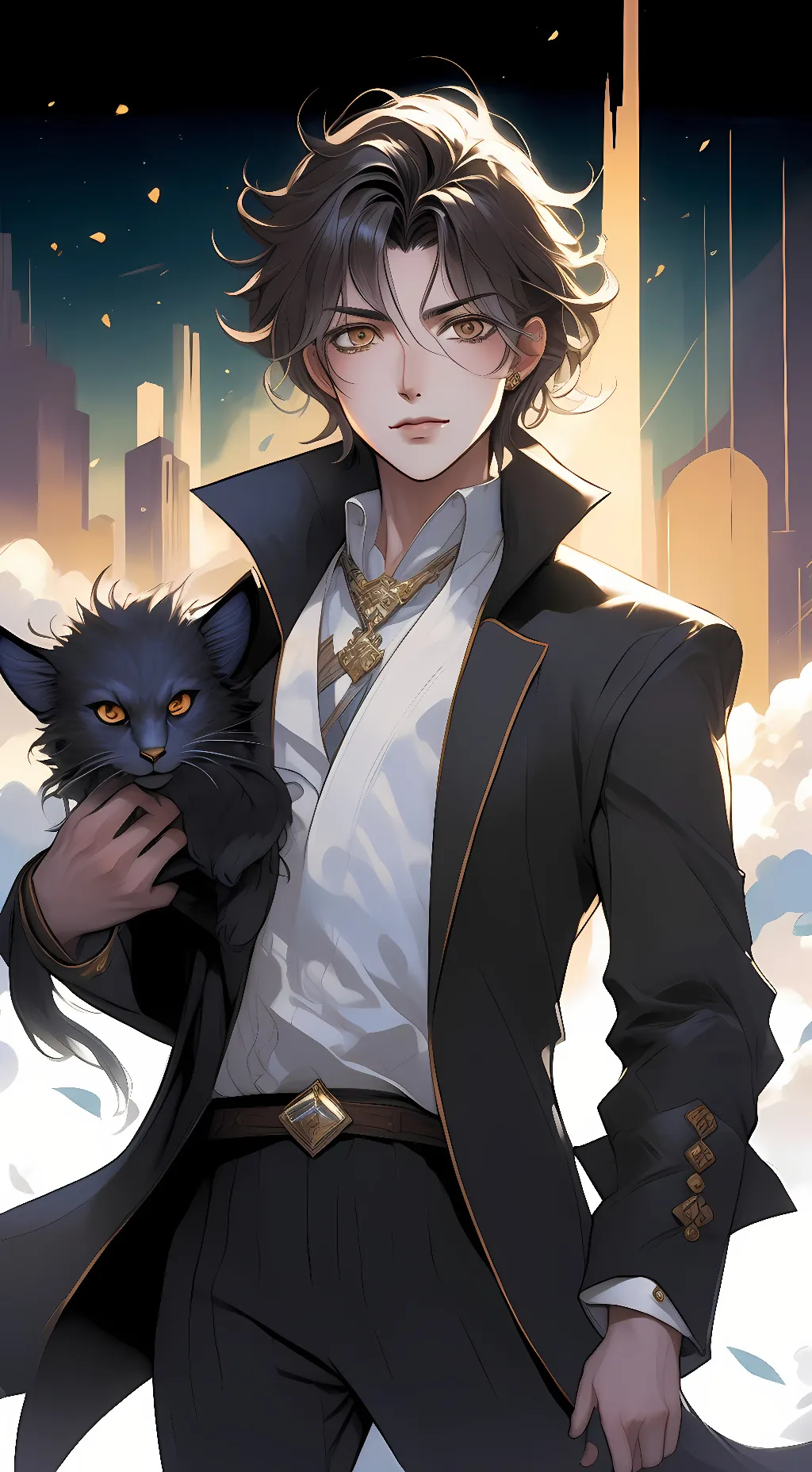 ai character: Luke background