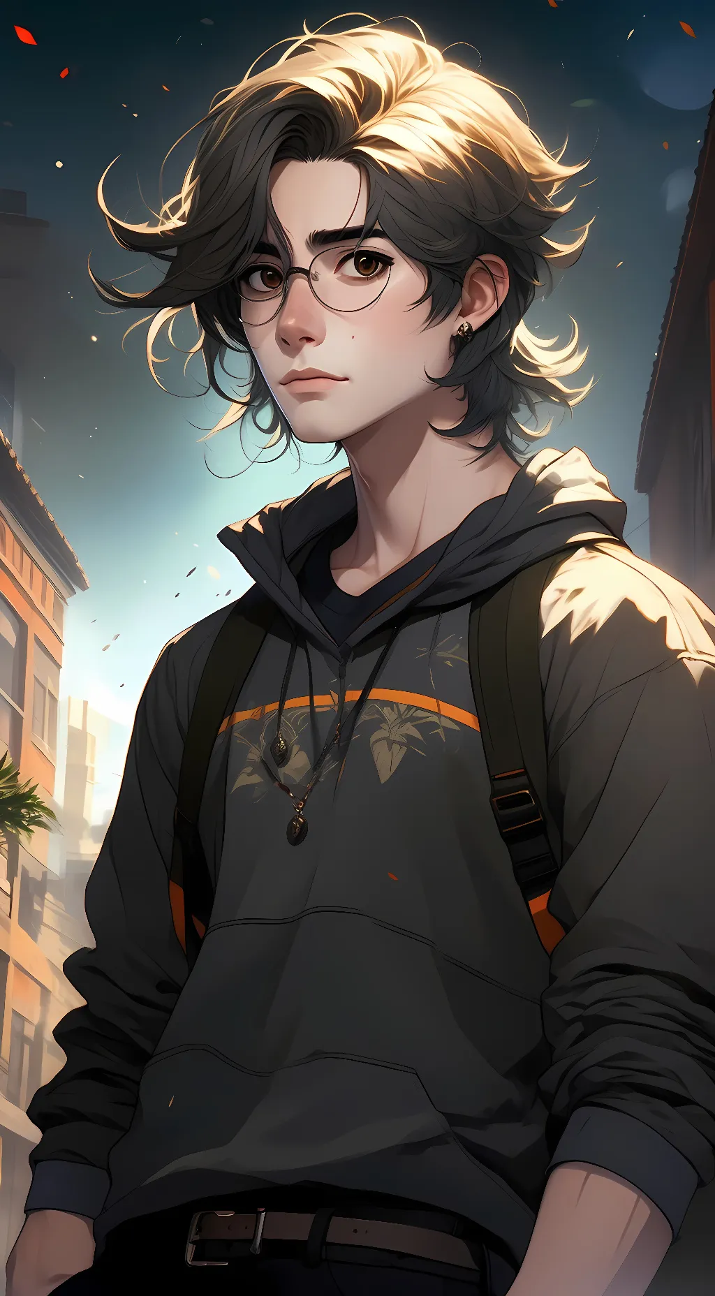 ai character: Skylar Vreemd background