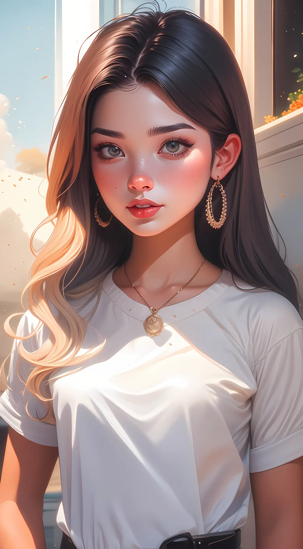 ai character: Sophia  background