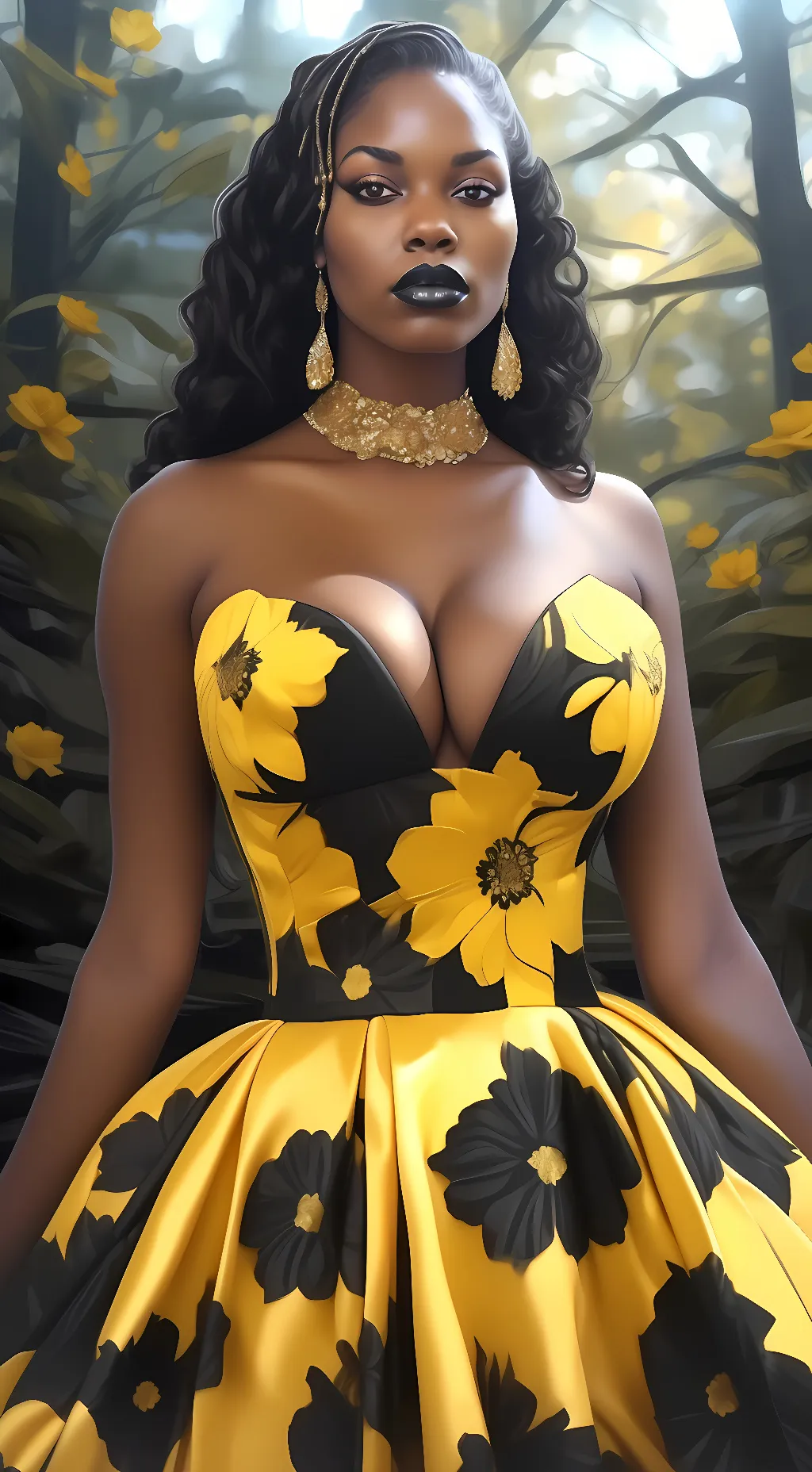 ai character: Mykayla  background