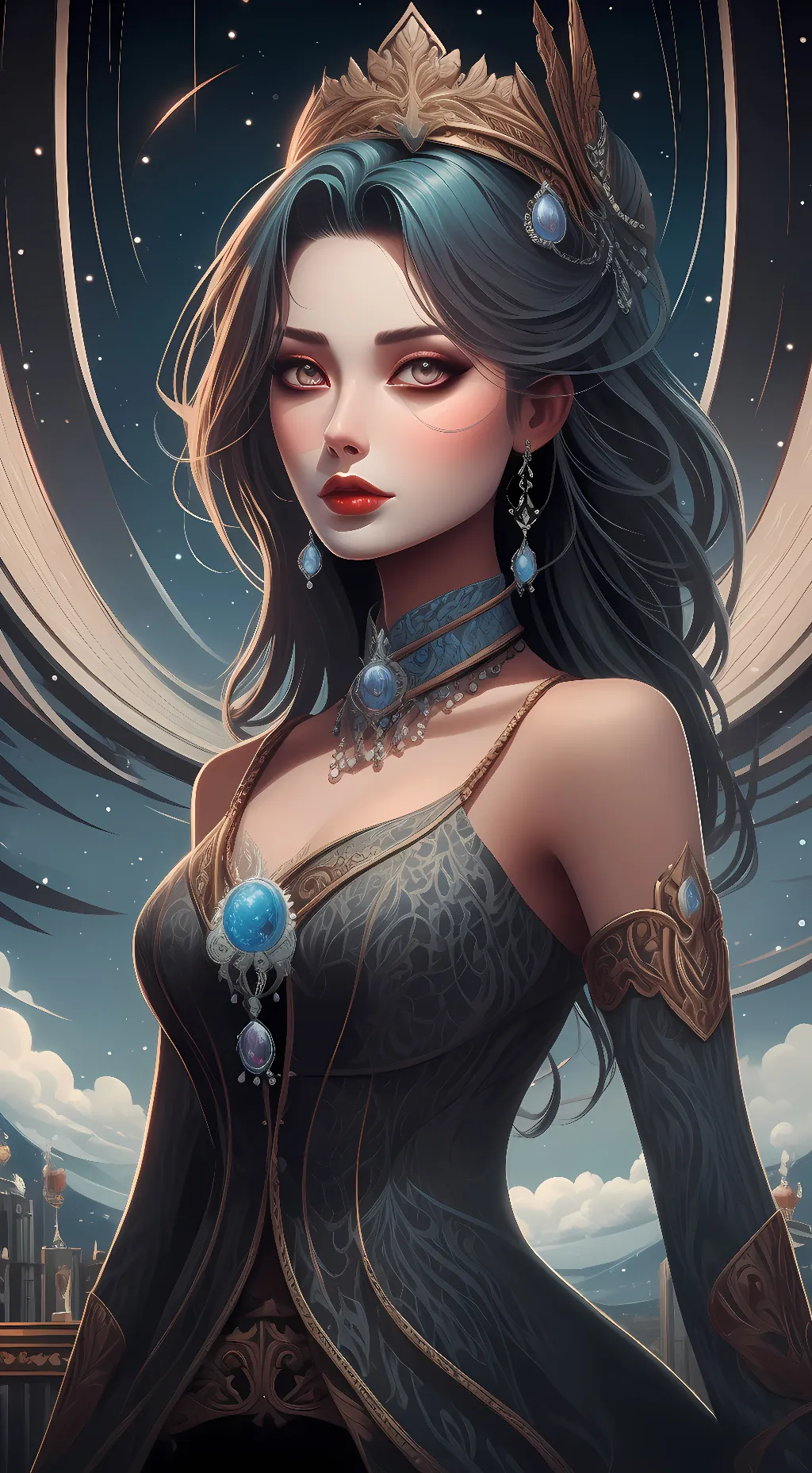 ai character: Sofia background