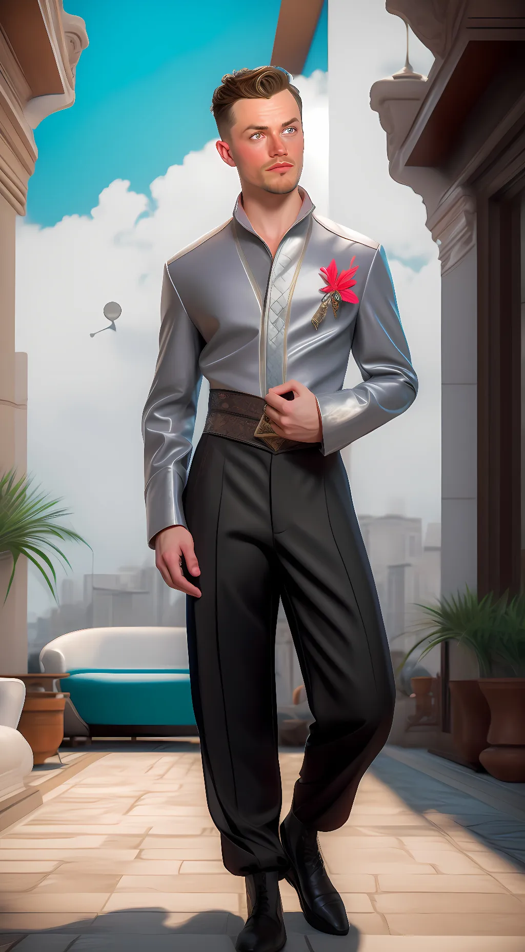 ai character: Luke Roe (Wolfie) background