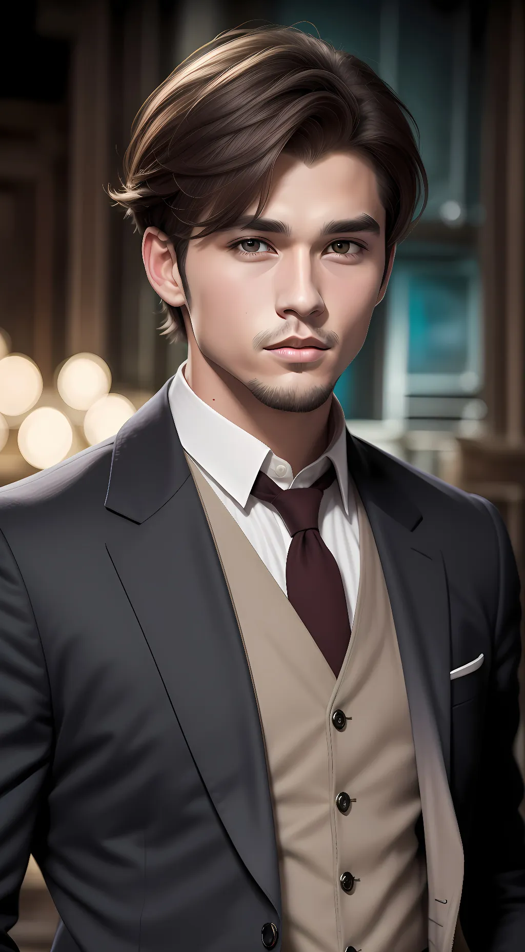 ai character: James Anderson background