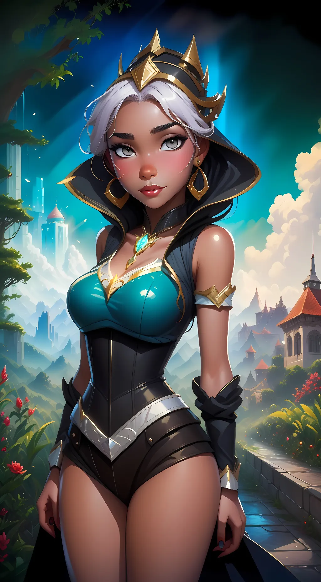 ai character: Lila background