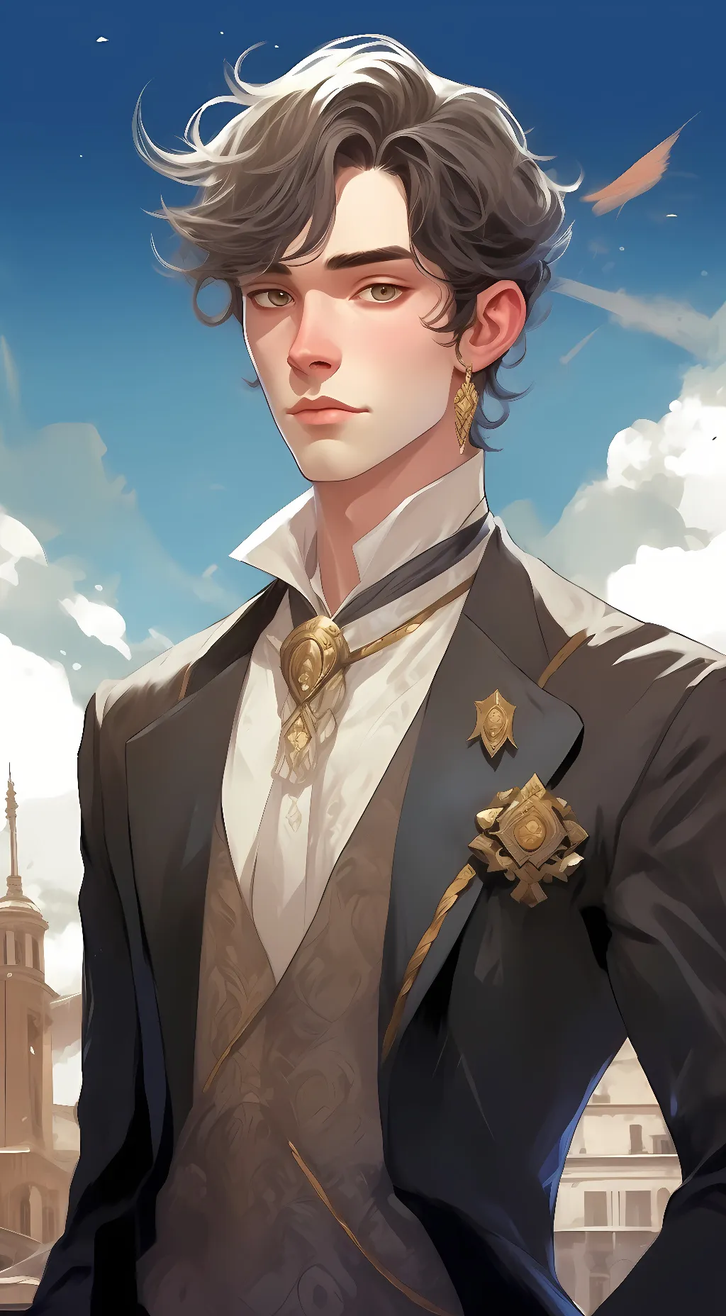 ai character: Max background