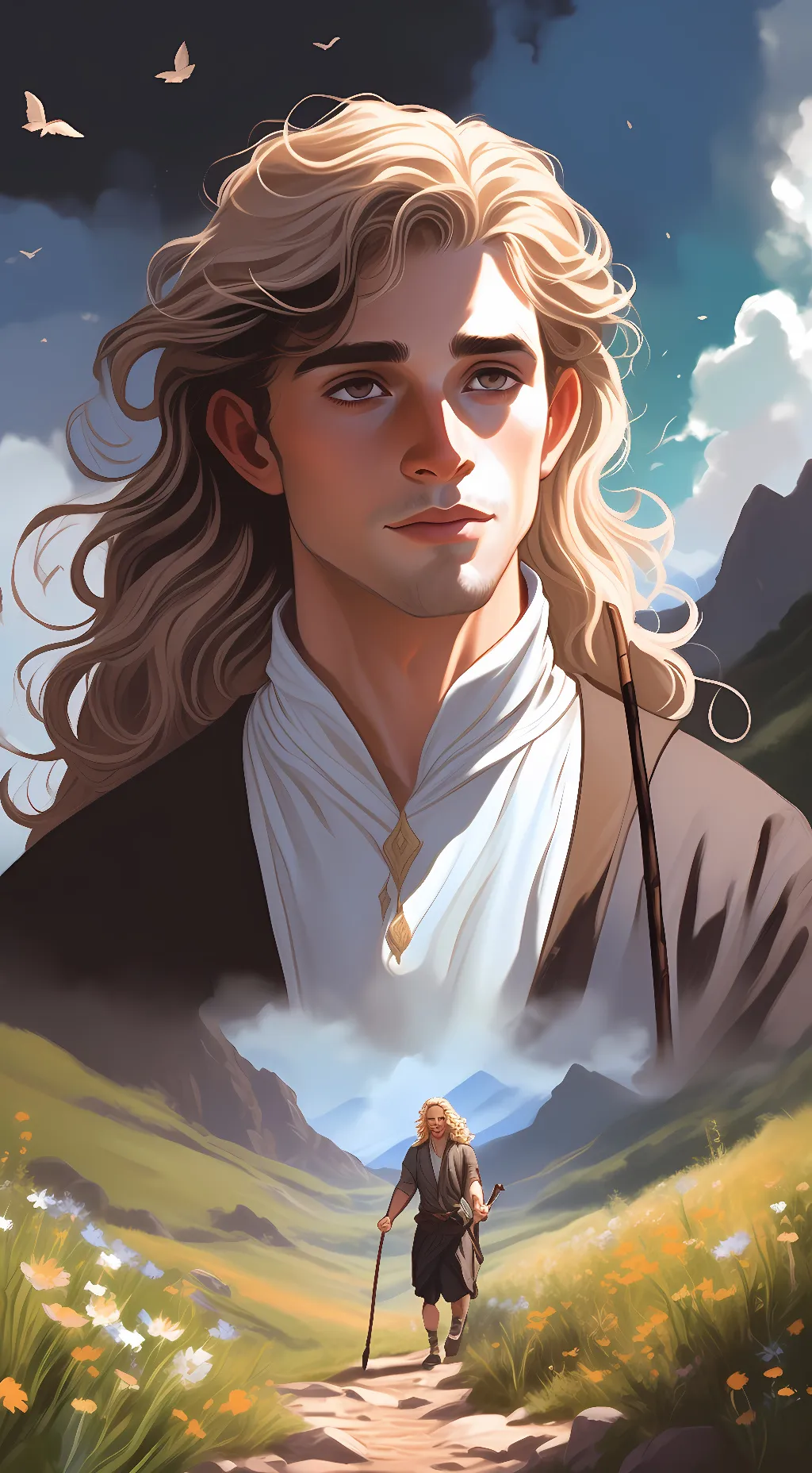 ai character: Evere background