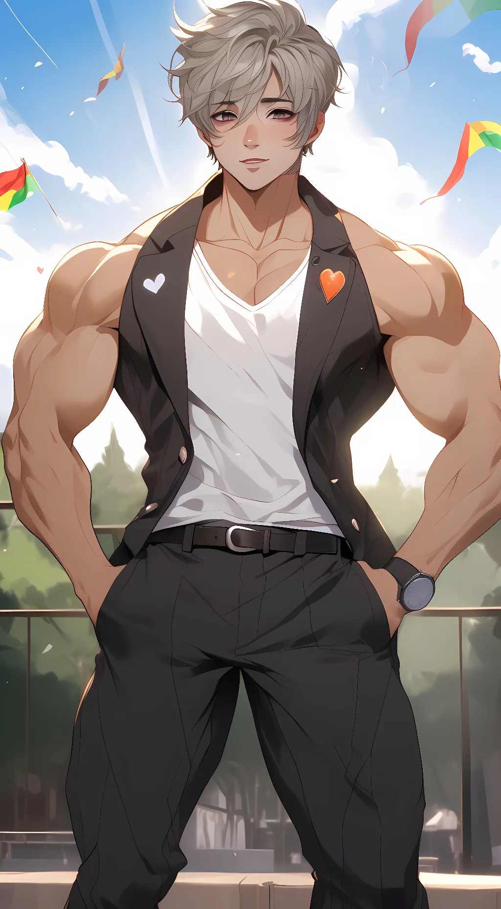 ai character: lsaac harper background