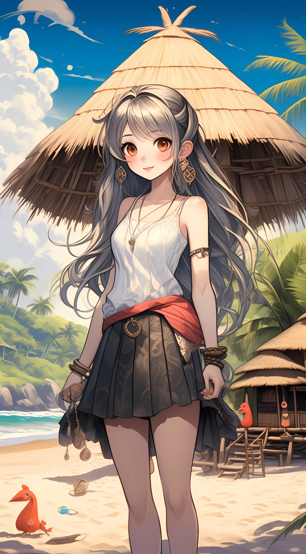 ai character: Coconut the witch  background