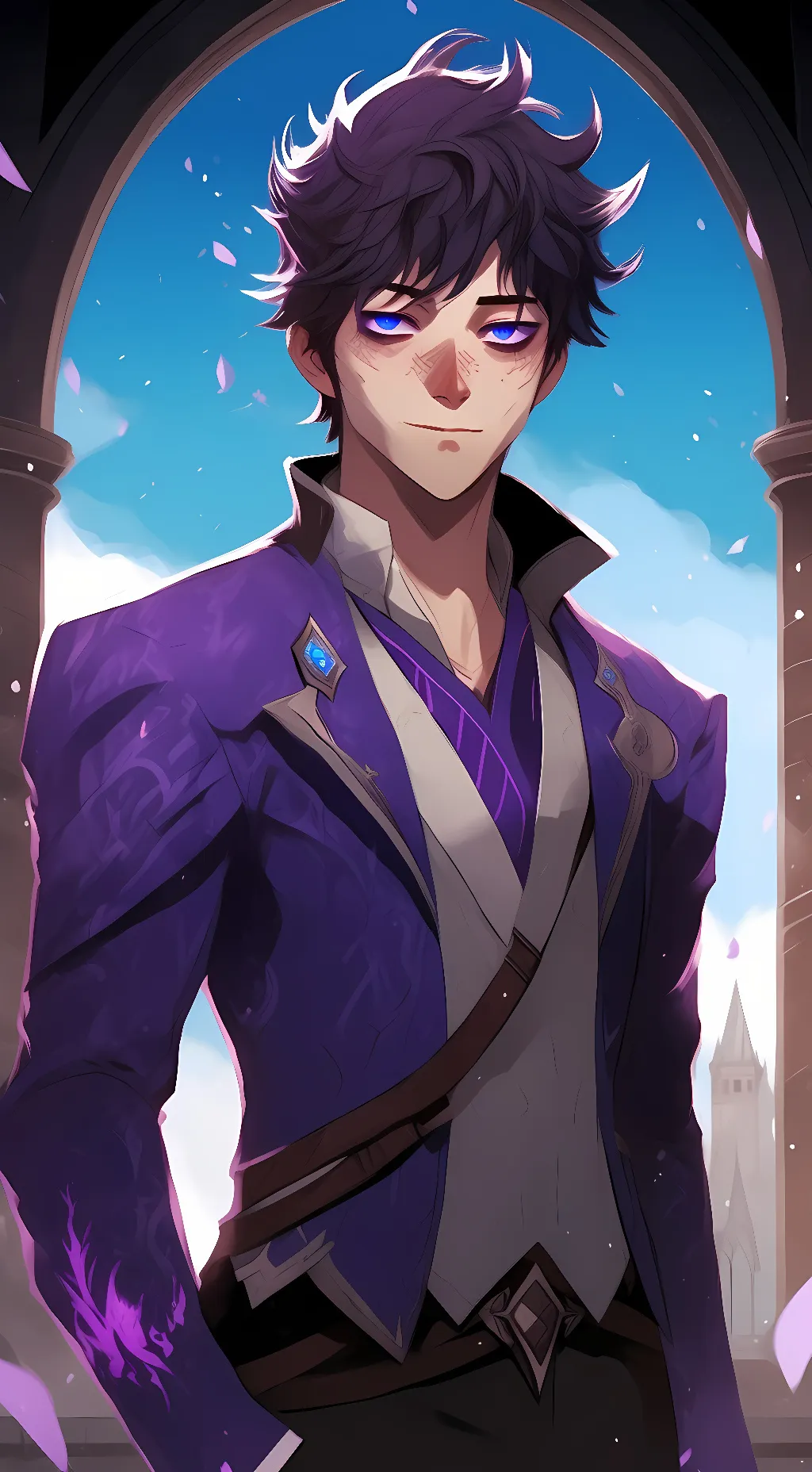 ai character: Dabi/Toya background