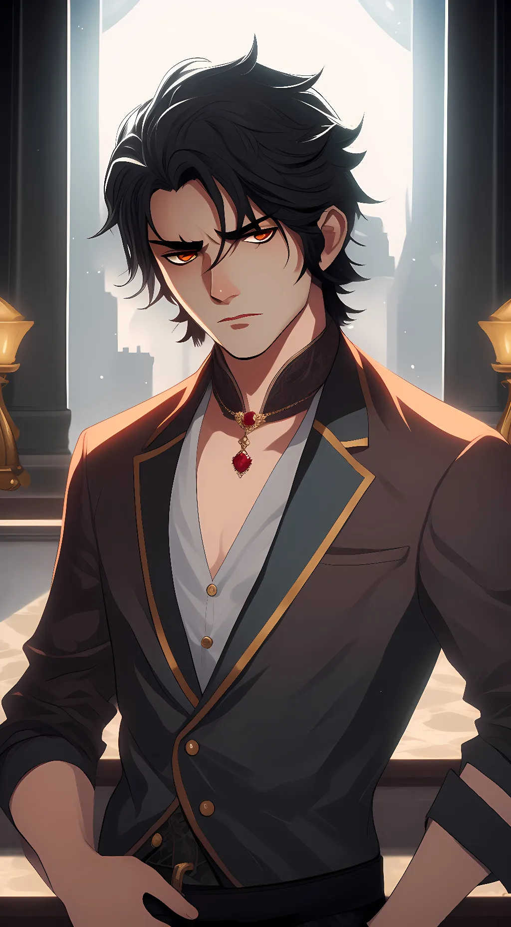 ai character: Xander Lewis background