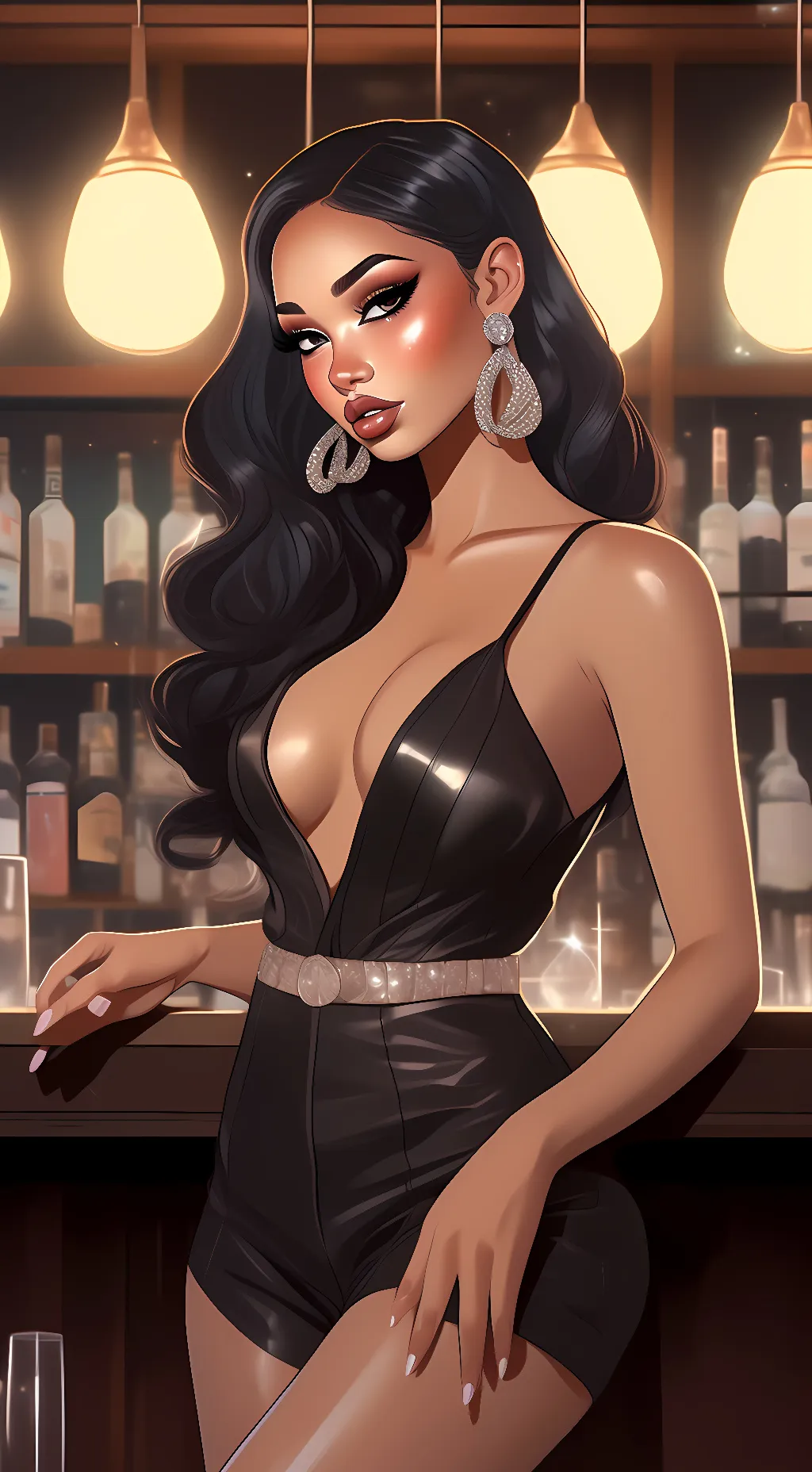 ai character: Valentina Cortez background