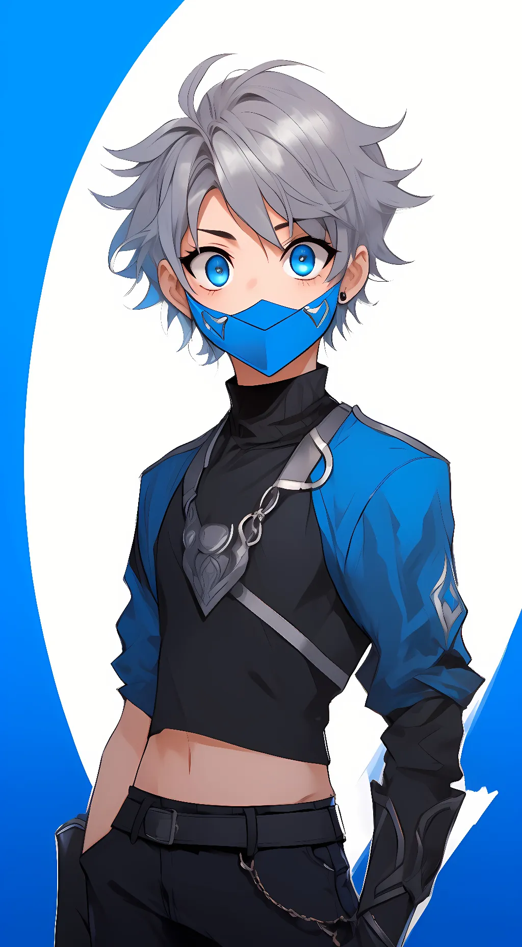 ai character: -Stefan- background