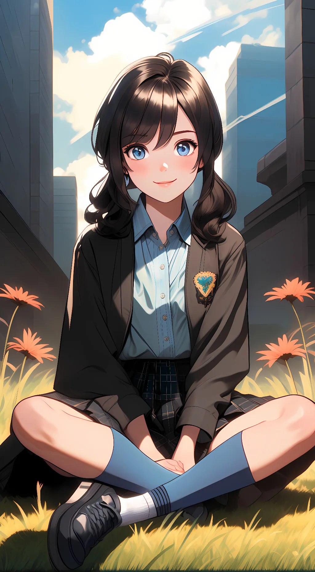 ai character: Aria background