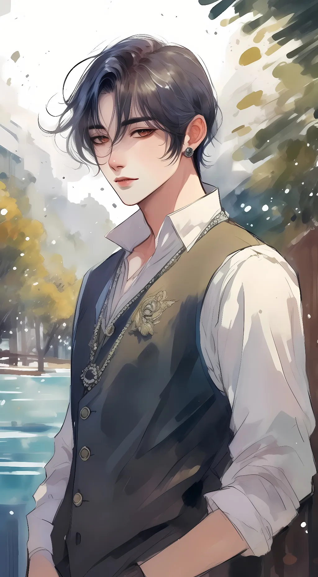 ai character: Asher Toner background