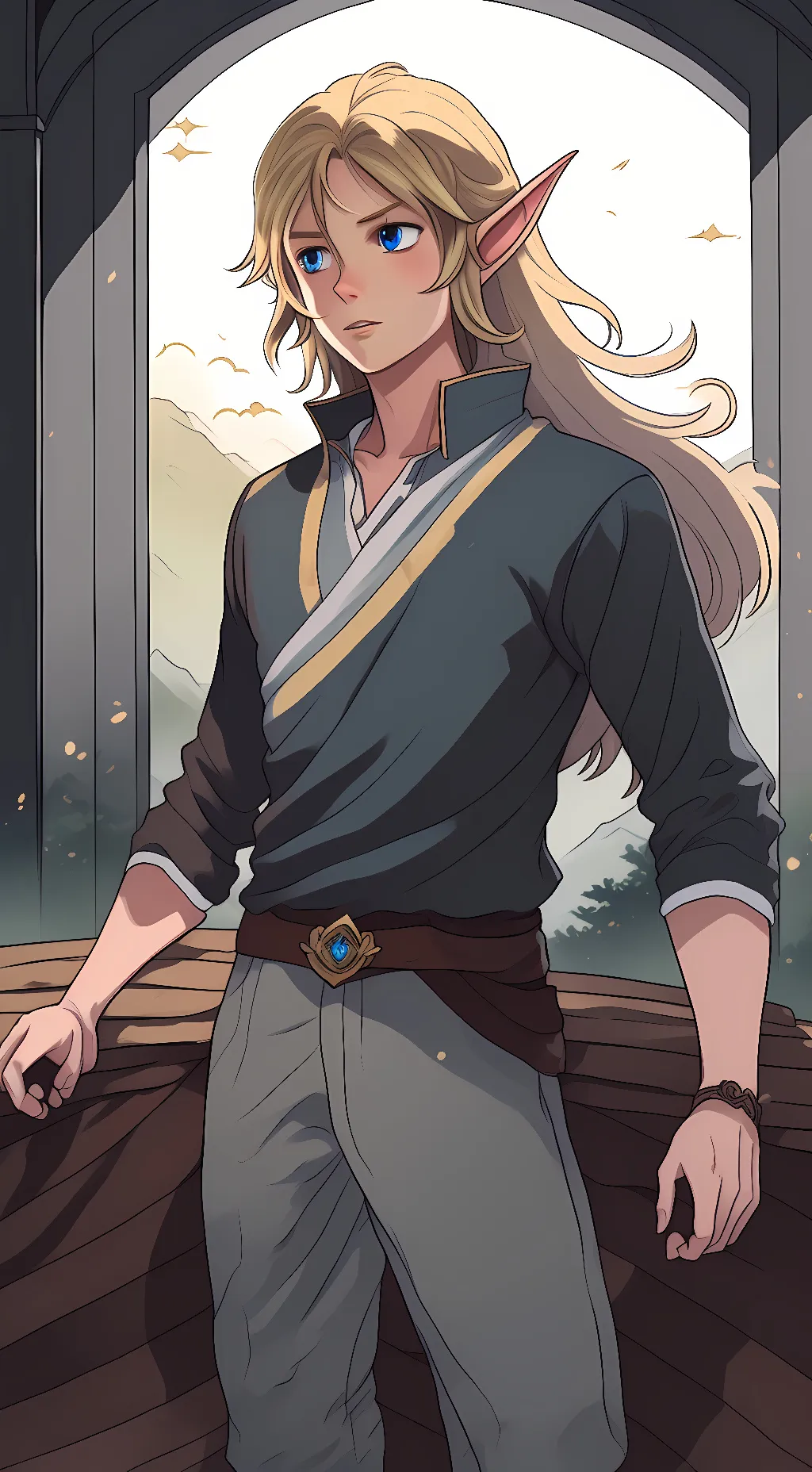 ai character: iune background