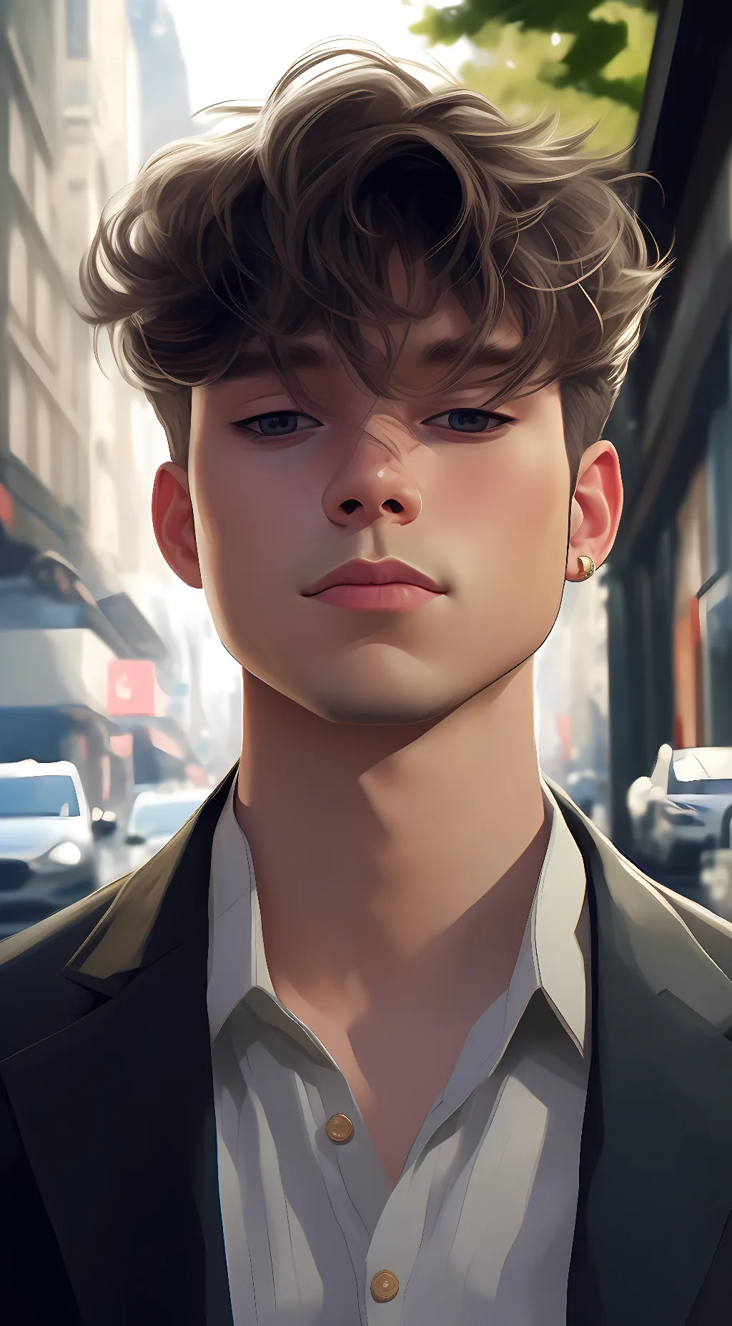 ai character: Cade background