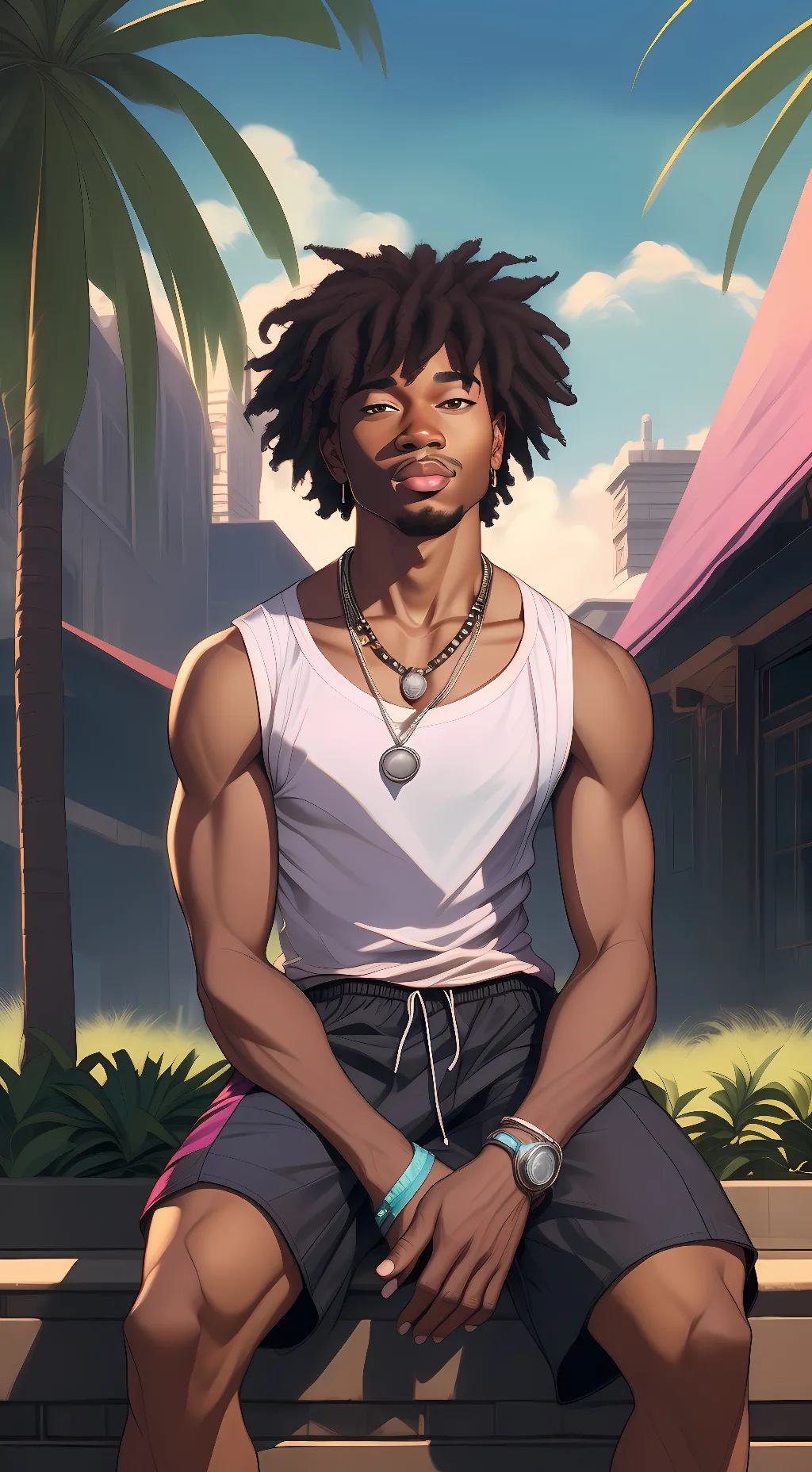 ai character: Jerome Santos background