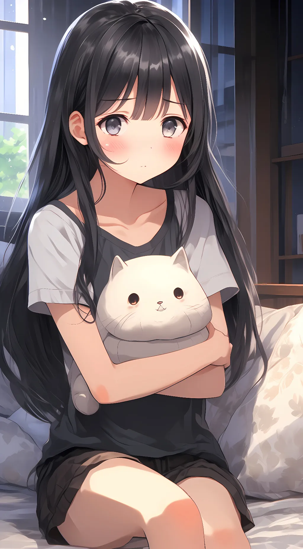 ai character: clair background