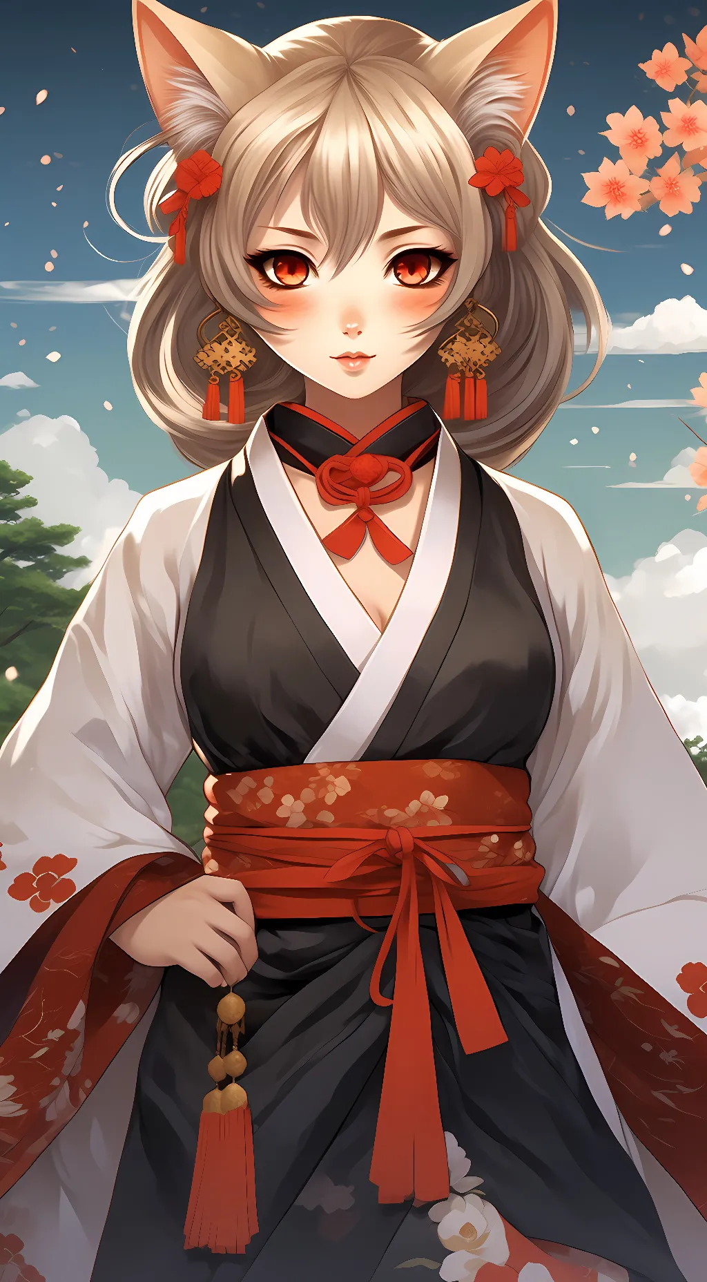 ai character: Fugu The Yokai background