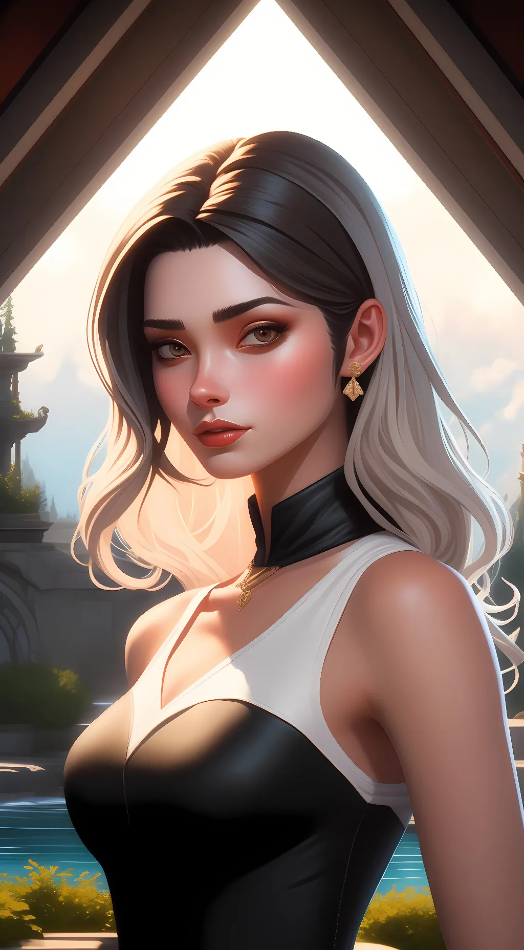 ai character: chlorine  background