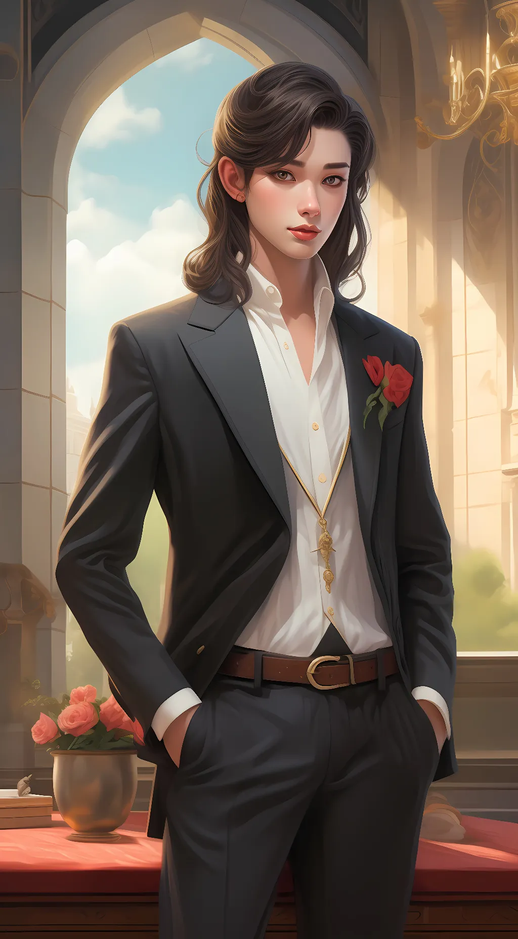 ai character: prince background