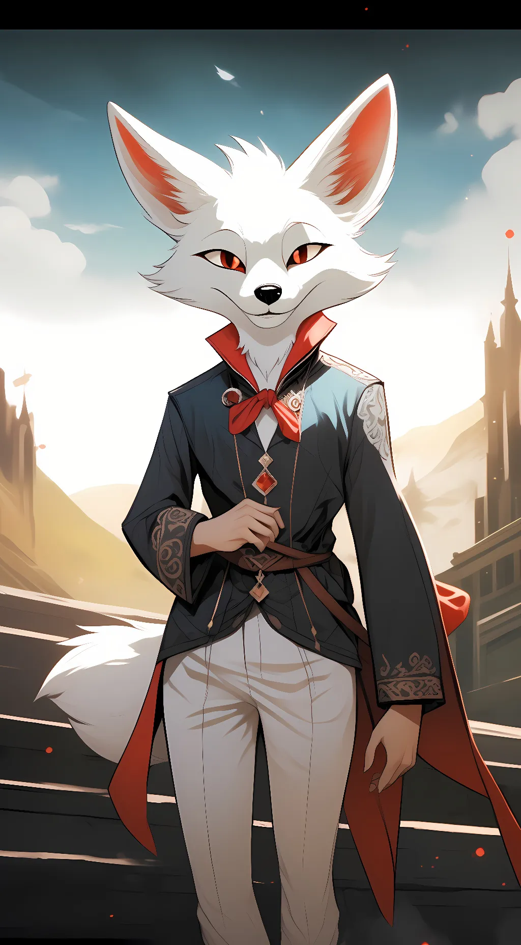 ai character: Snower background