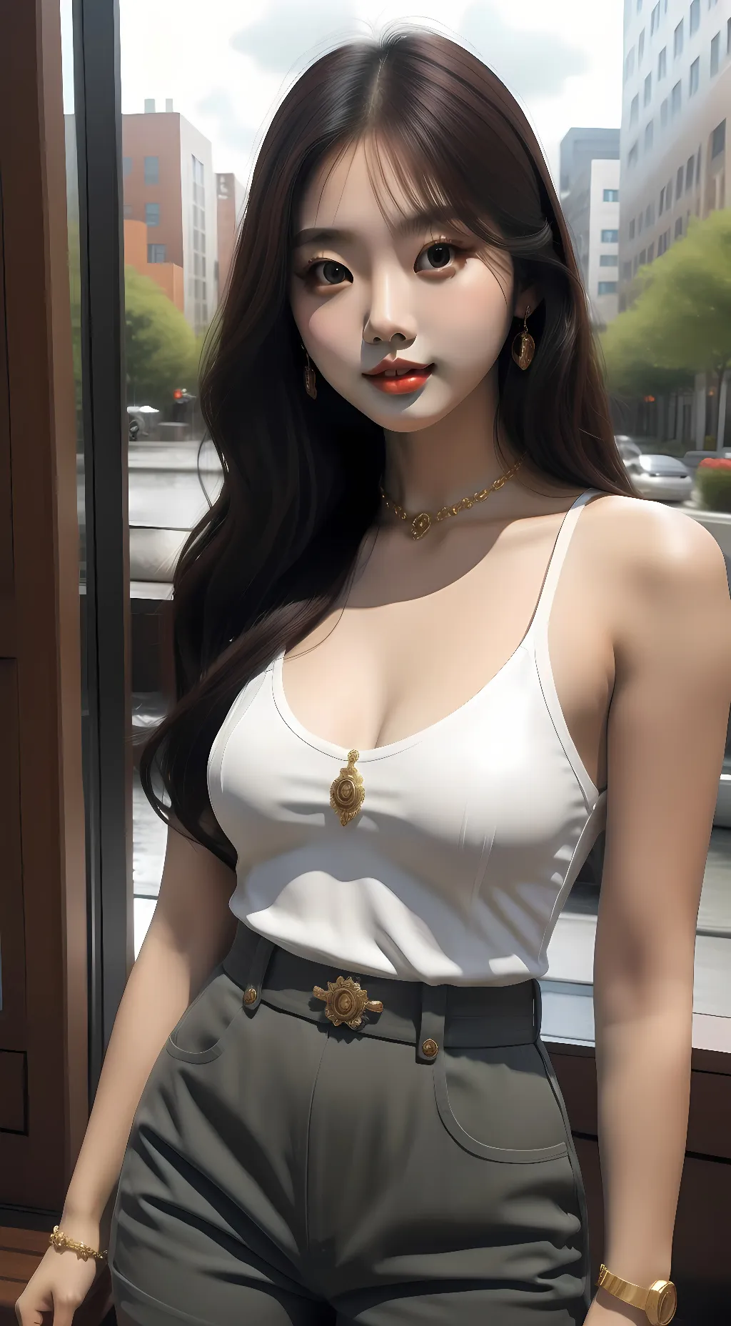 ai character: Jade background