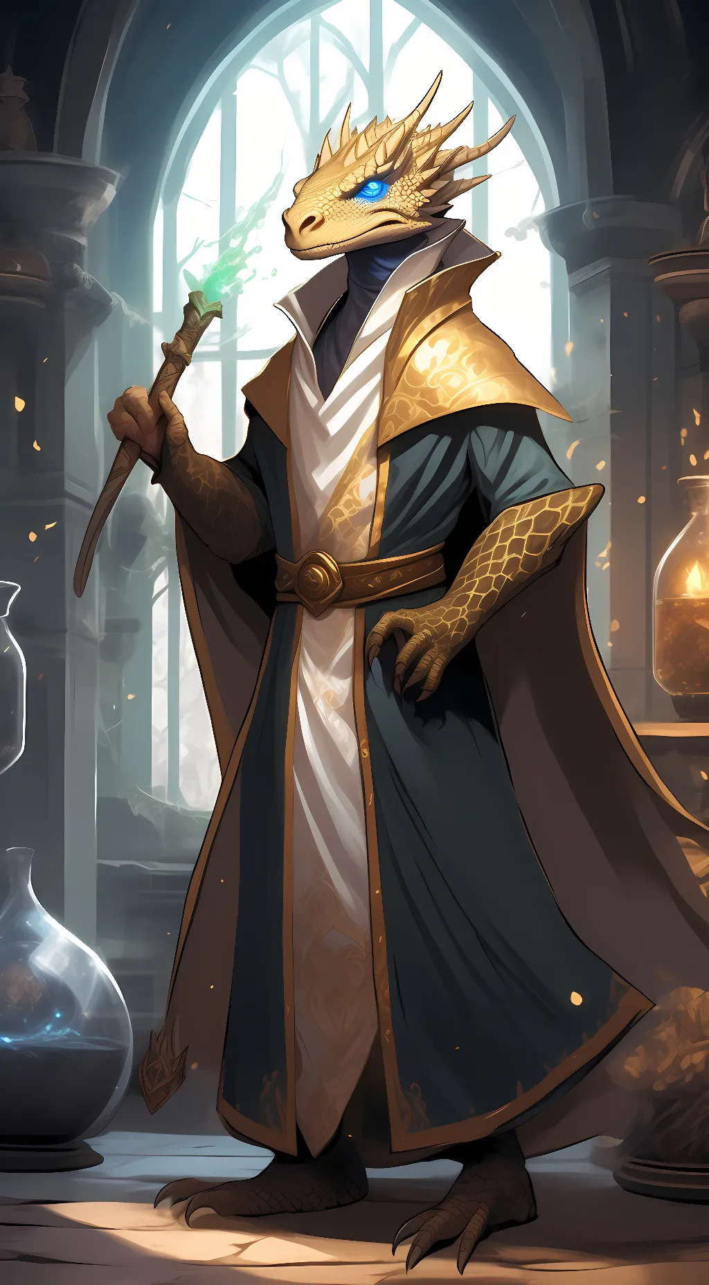 ai character: Pasredar background