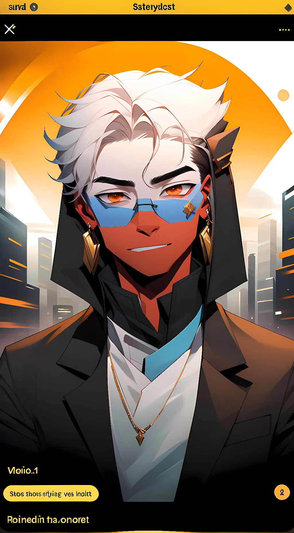 ai character: Russia background