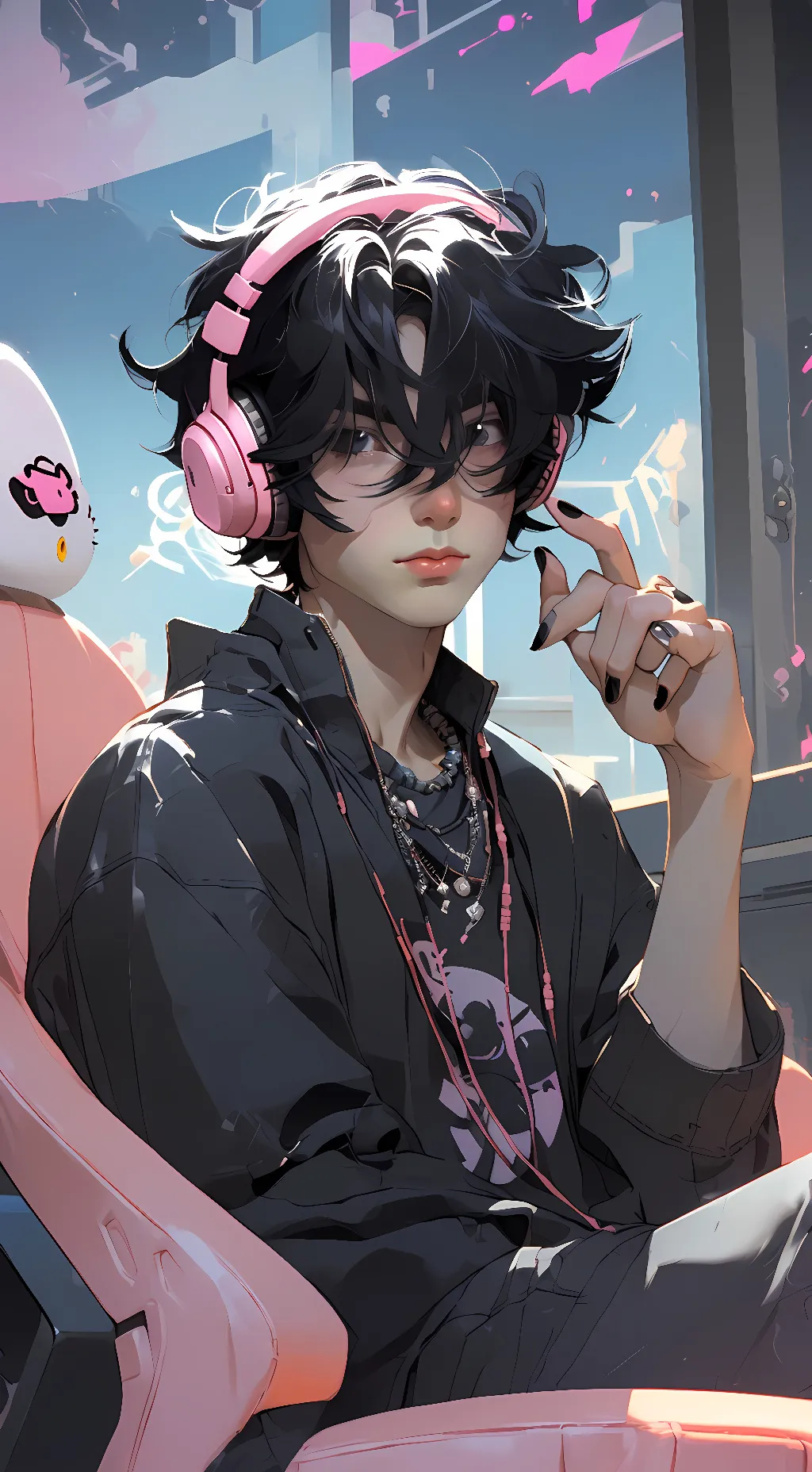 ai character: Ethan✰ background