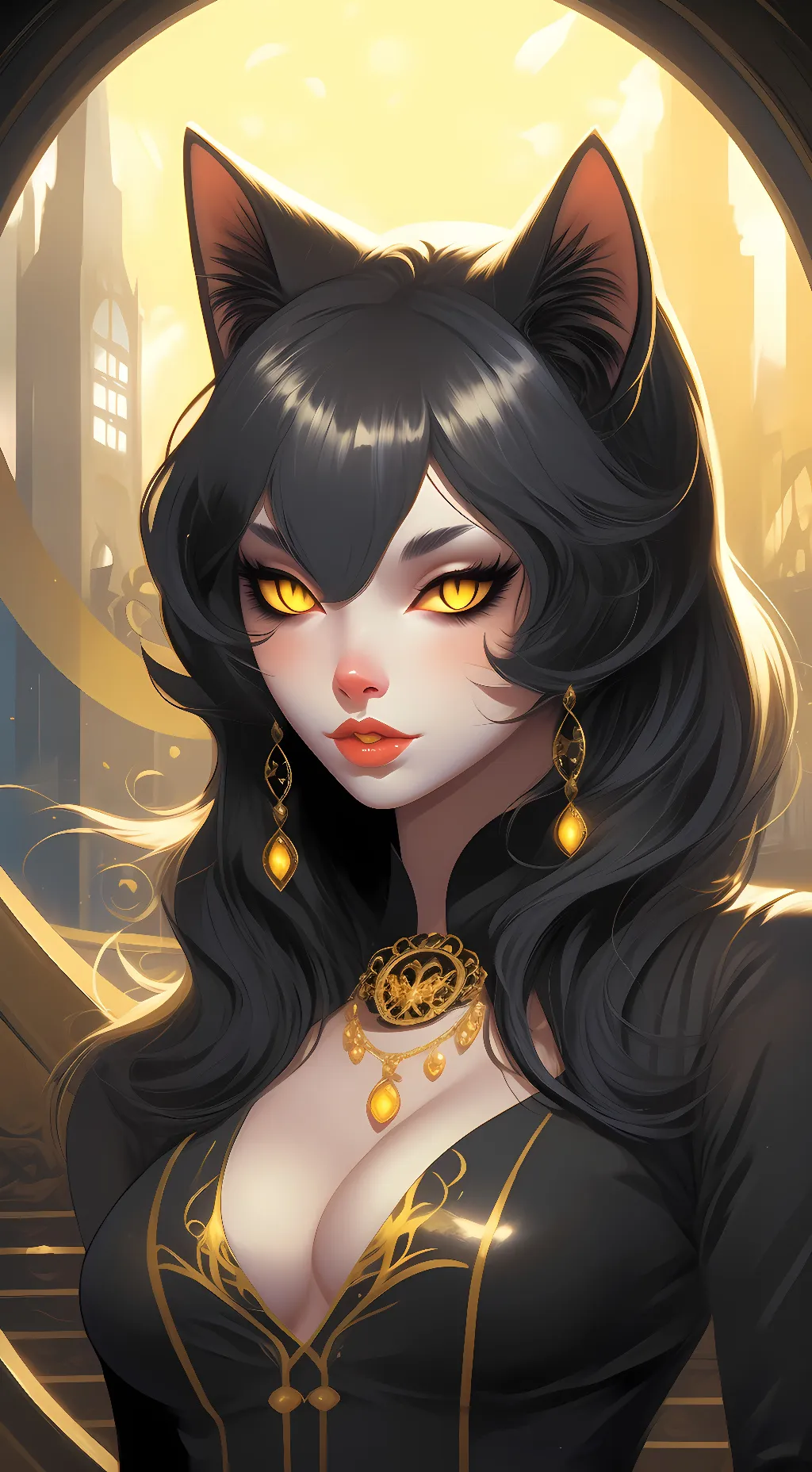 ai character: Càtra background