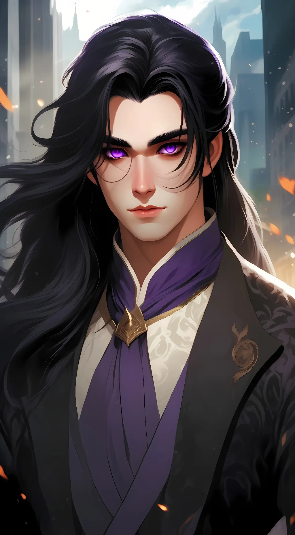 ai character: Lucifer background