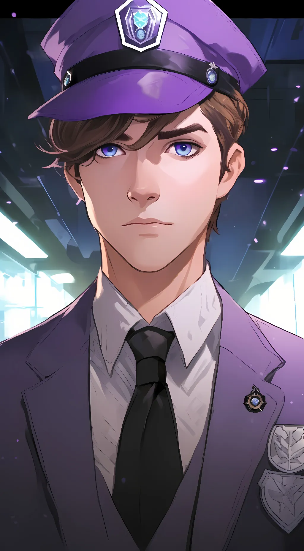 ai character: Micheal afton(SL) background