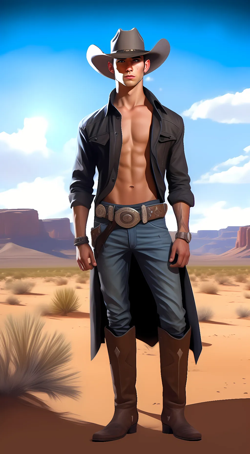 ai character: Jake Campbell background