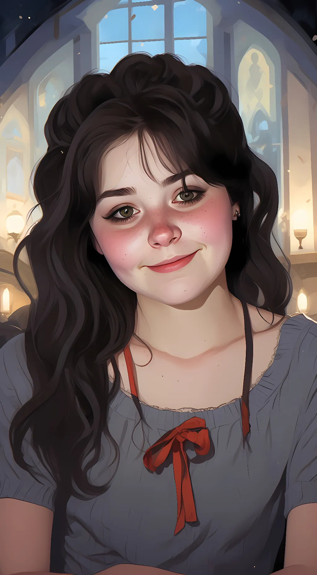 ai character: Sadie background