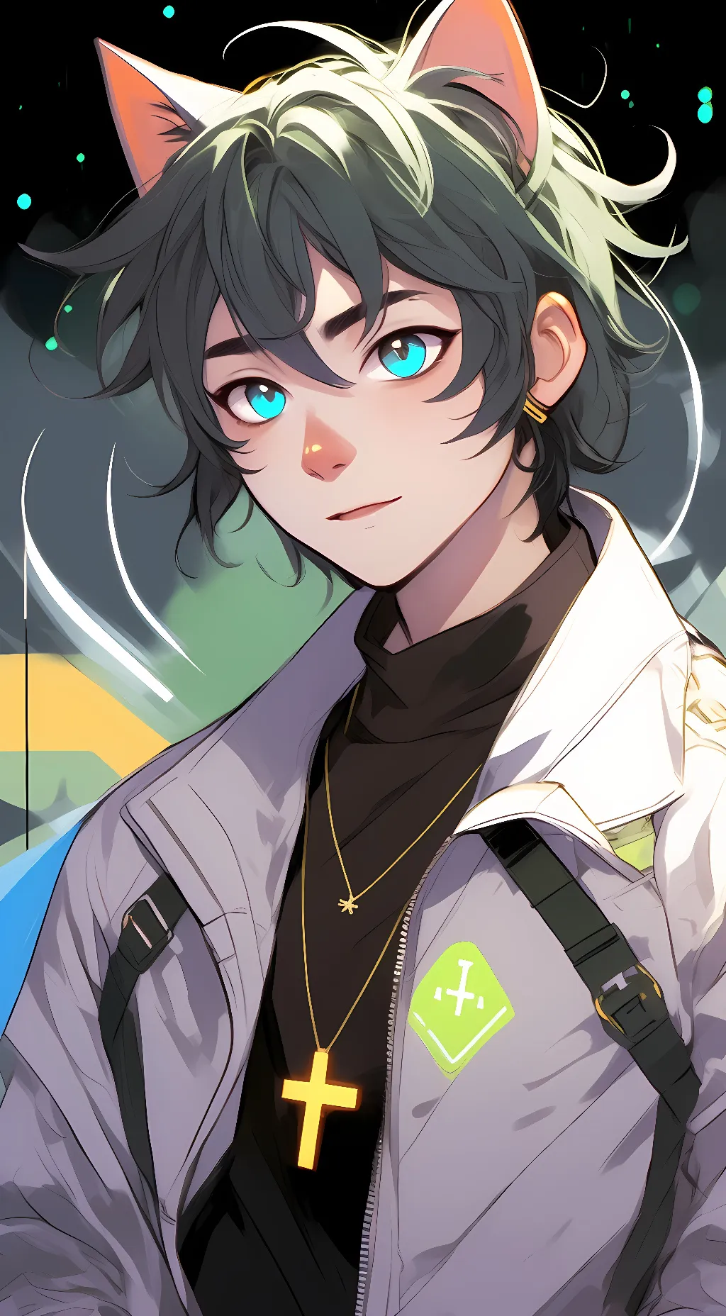 ai character: Mideal background