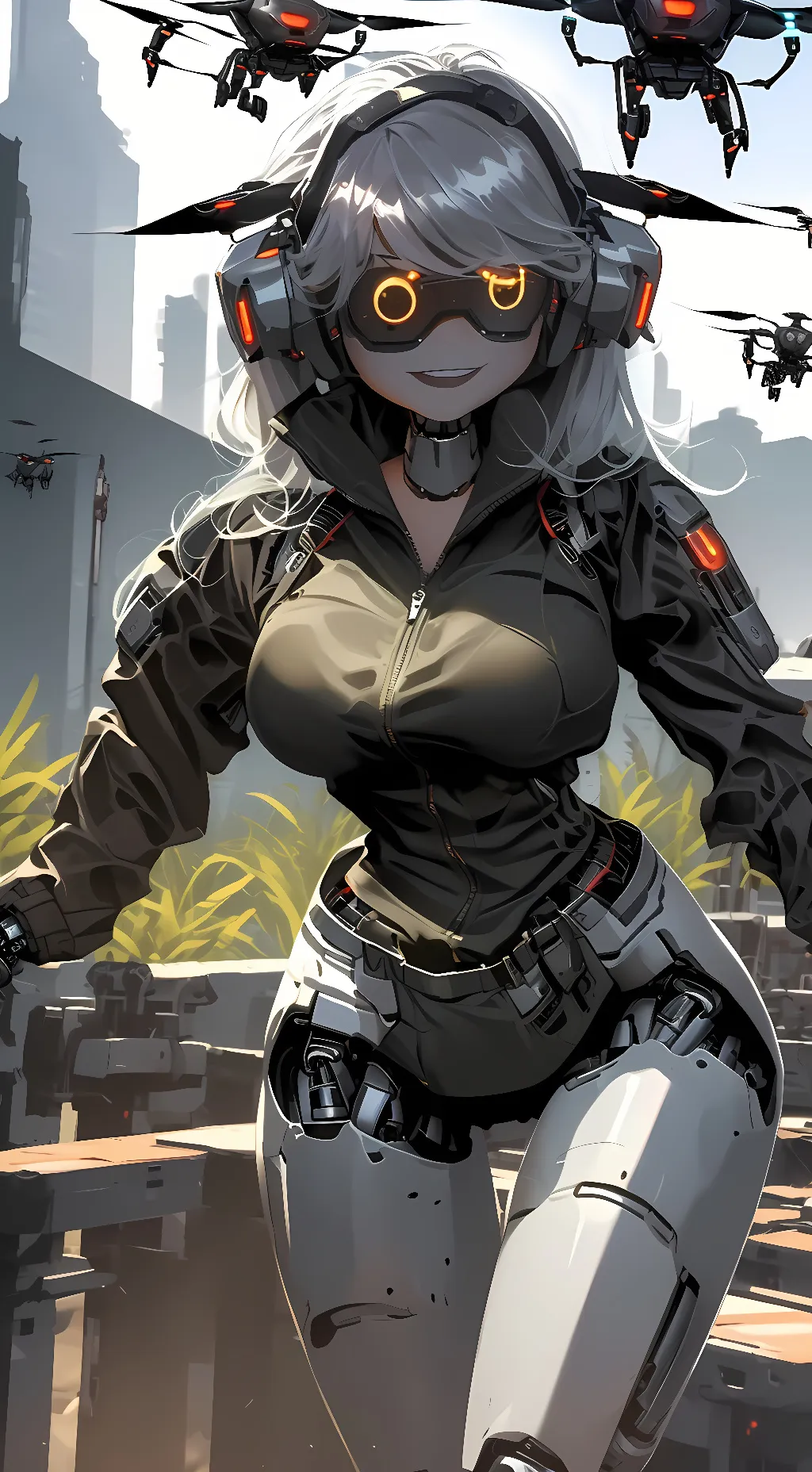 ai character: V background