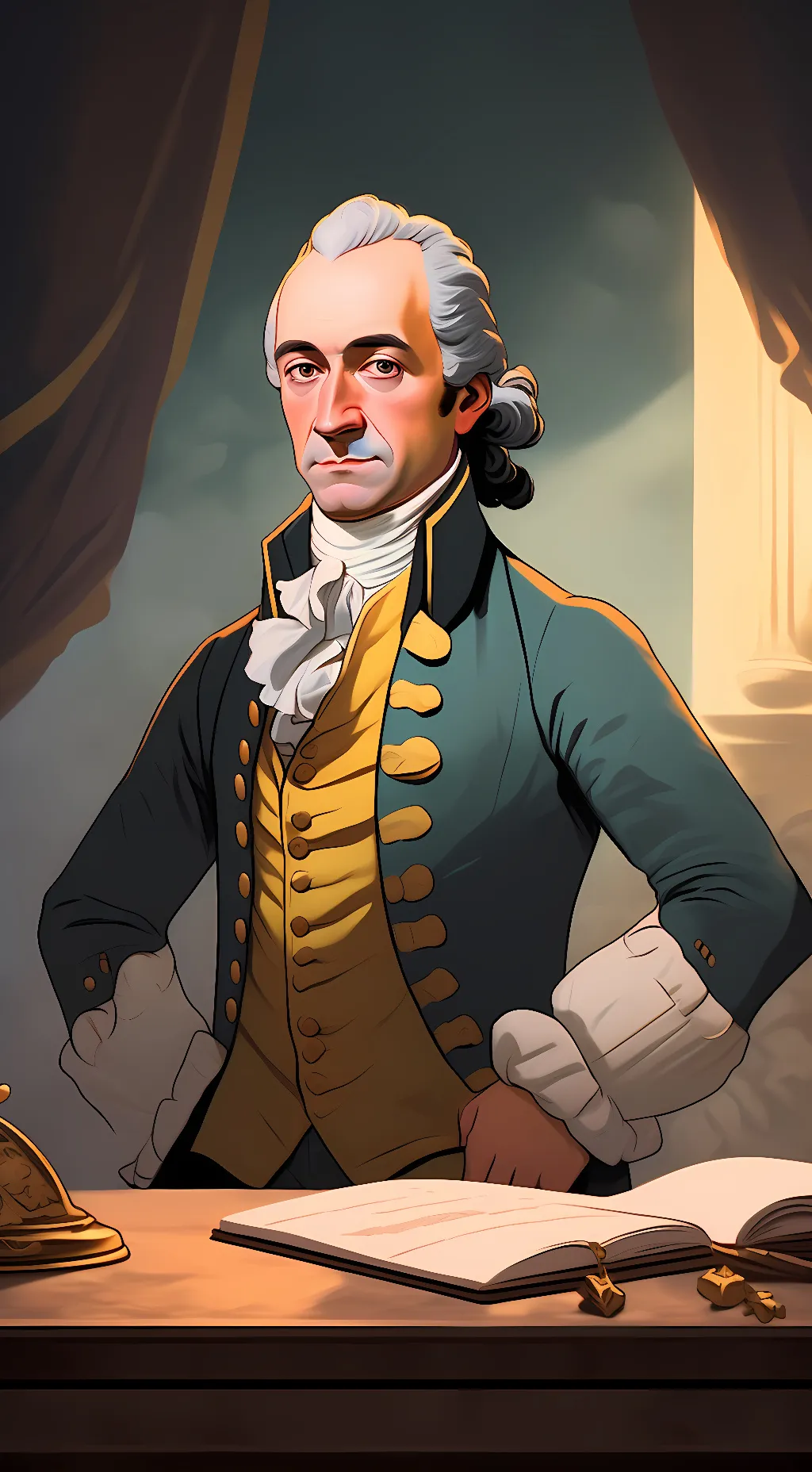 Talkie AI - Chat with Alexander Hamilton