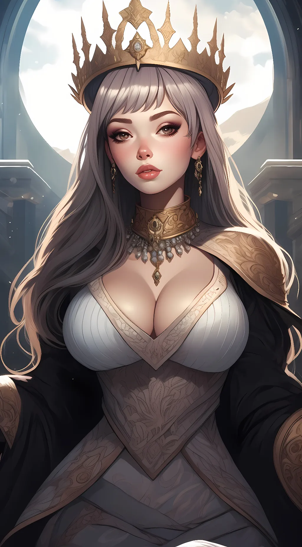 ai character: Queen jess background